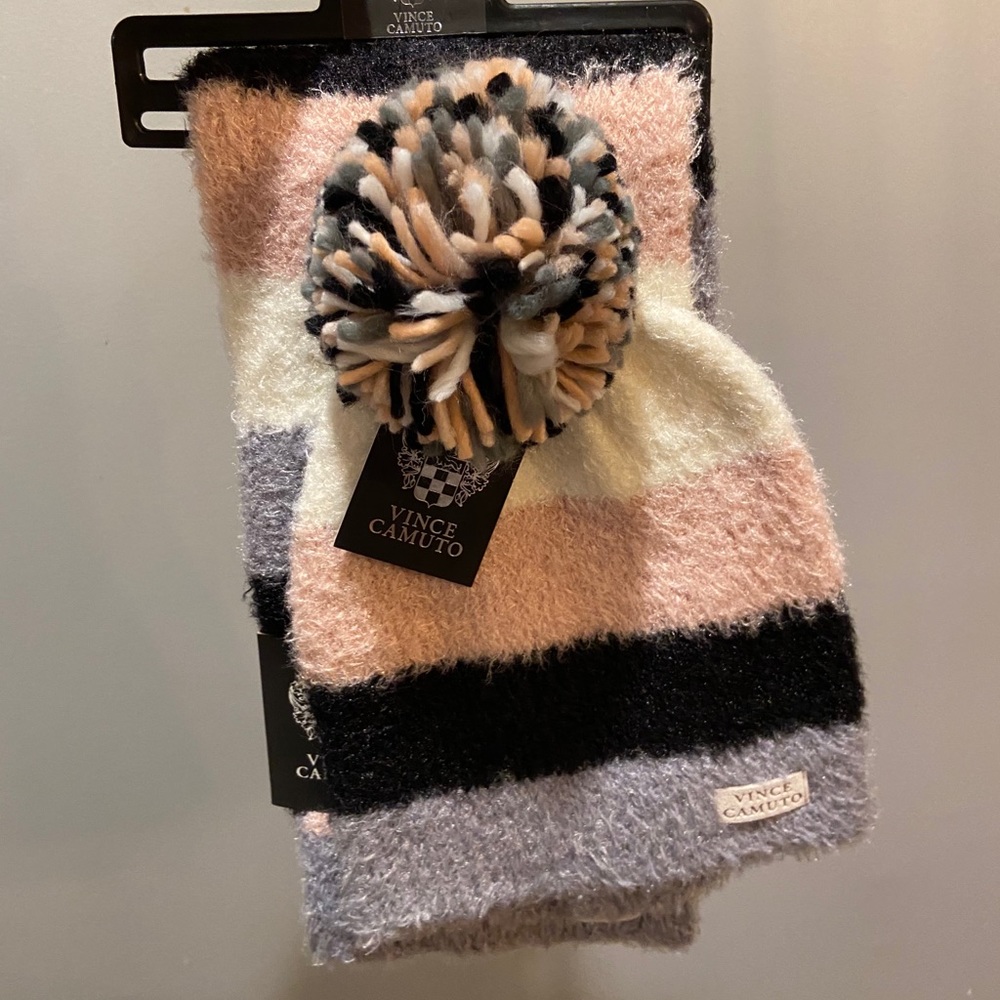 BRAND NEW Vince Camuto Scarf and Hat Set